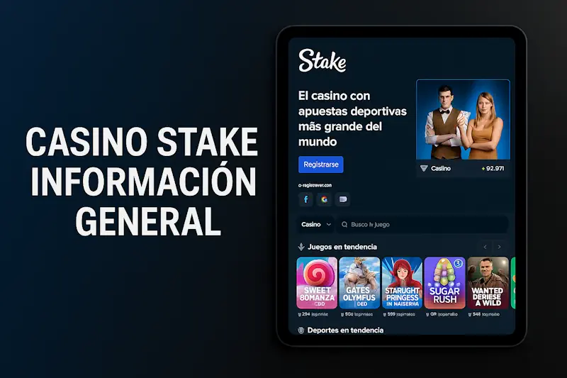 Datos básicos de Stake casino