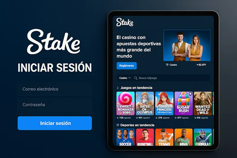 Registro en Stake casino para jugadores de Argentina